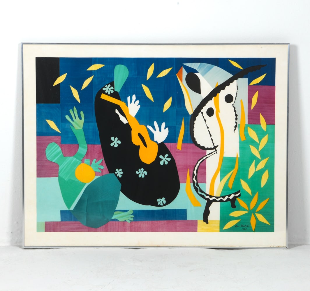 HENRI MATISSE PRINT 'SORROWS OF THE KING' (1 of 5)