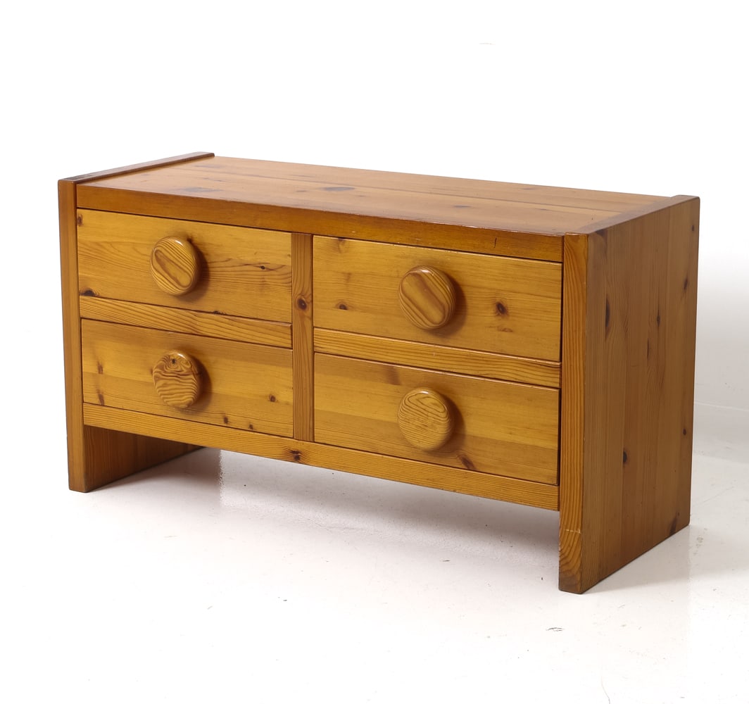 SVEN LARSSON STYLE SWEDISH PINE LOW CHEST (1 of 15)