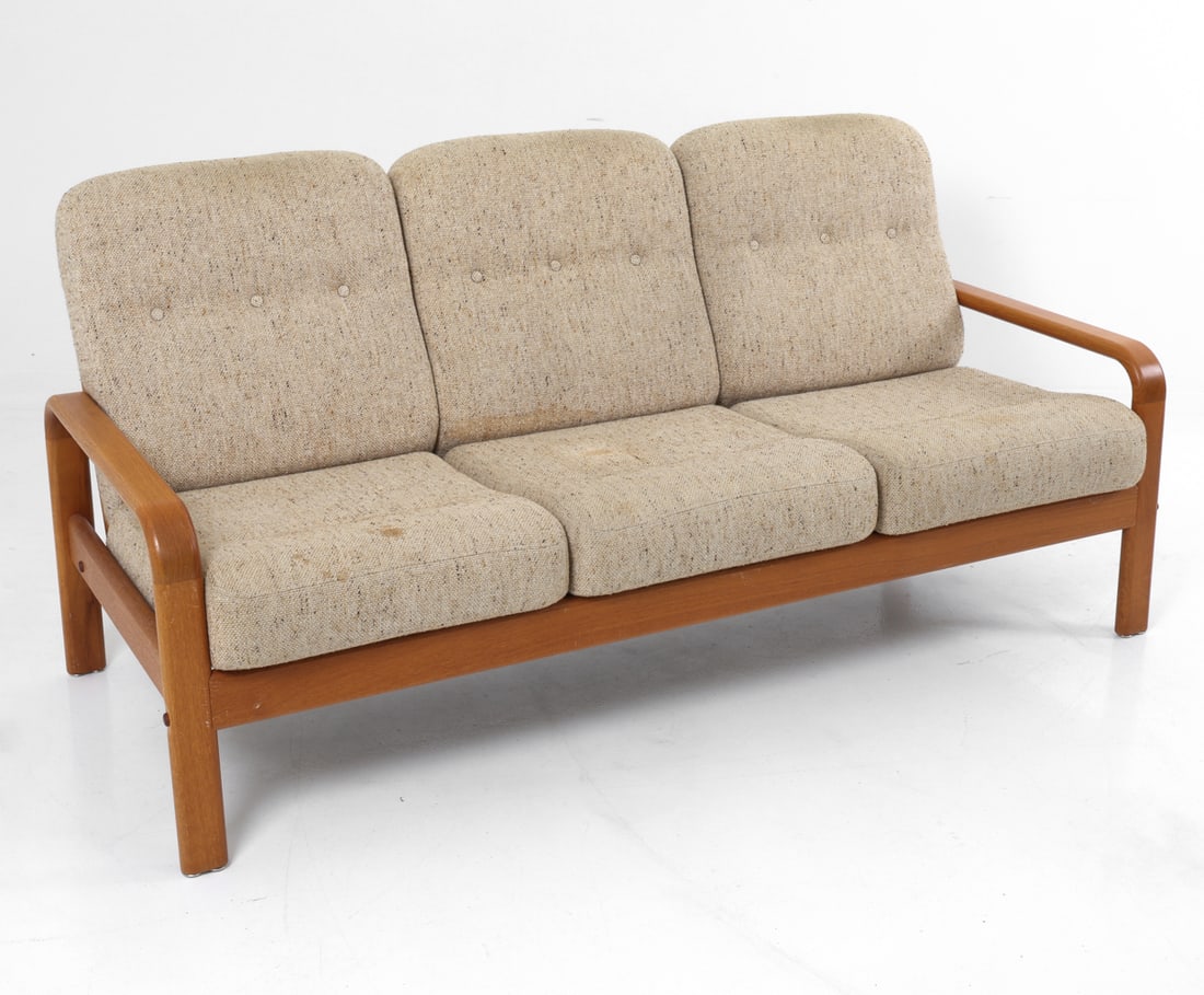ATTR. HS DESIGN DANISH TEAK SOFA (1 of 1)