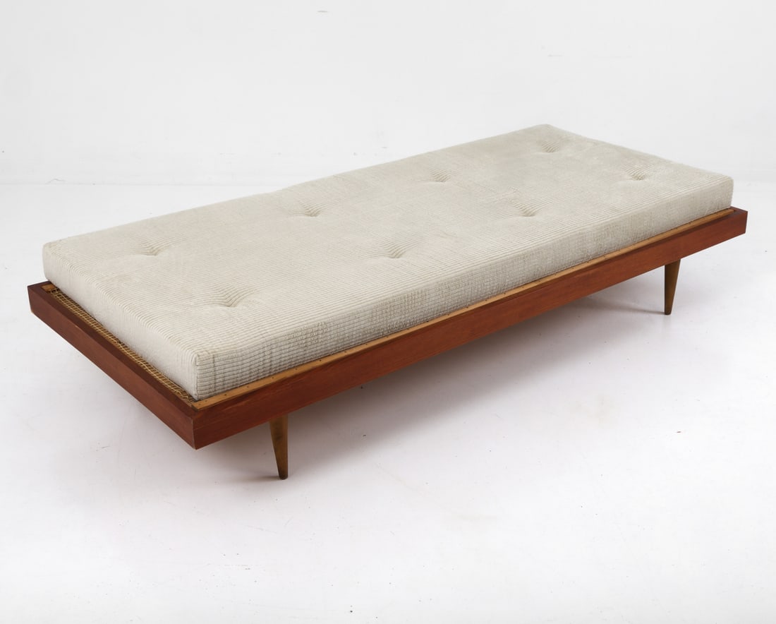 STYLE OF HORSNAES DANISH TEAK DAYBED C. 1960S (1 of 14)