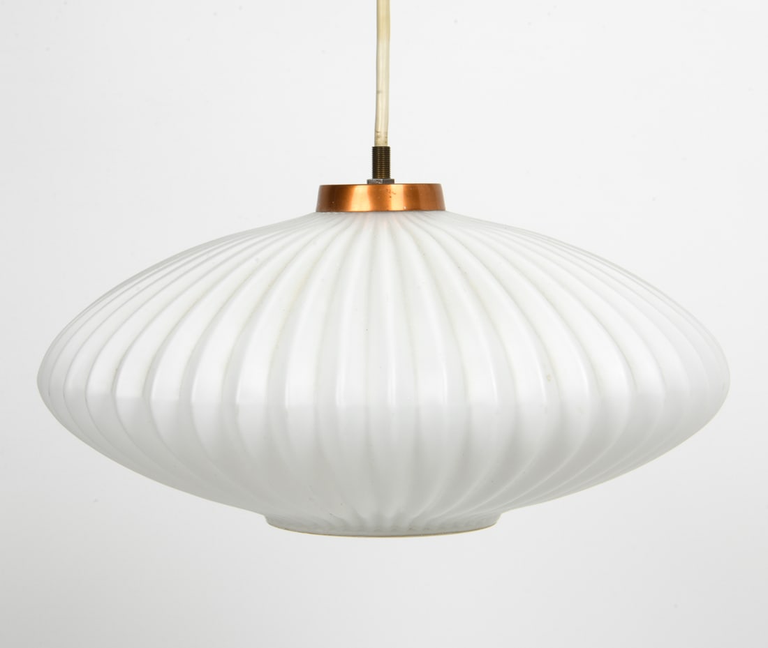LOUIS KALF FOR PHILIPS DUTCH GLASS PENDANT LIGHT (1 of 1)