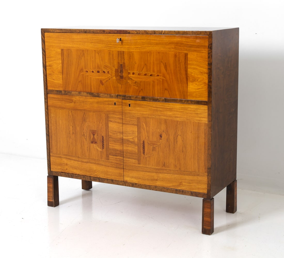 AXEL LARSSON FOR BODAFORS SWEDISH BIRCH CABINET (1 of 1)