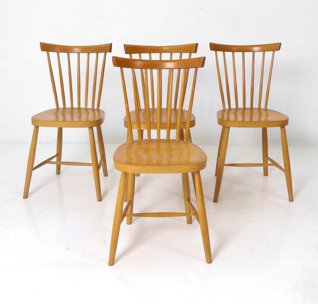 (4) MANNER OF CARL MALMSTEN SWEDISH DINING CHAIRS (1 of 15)