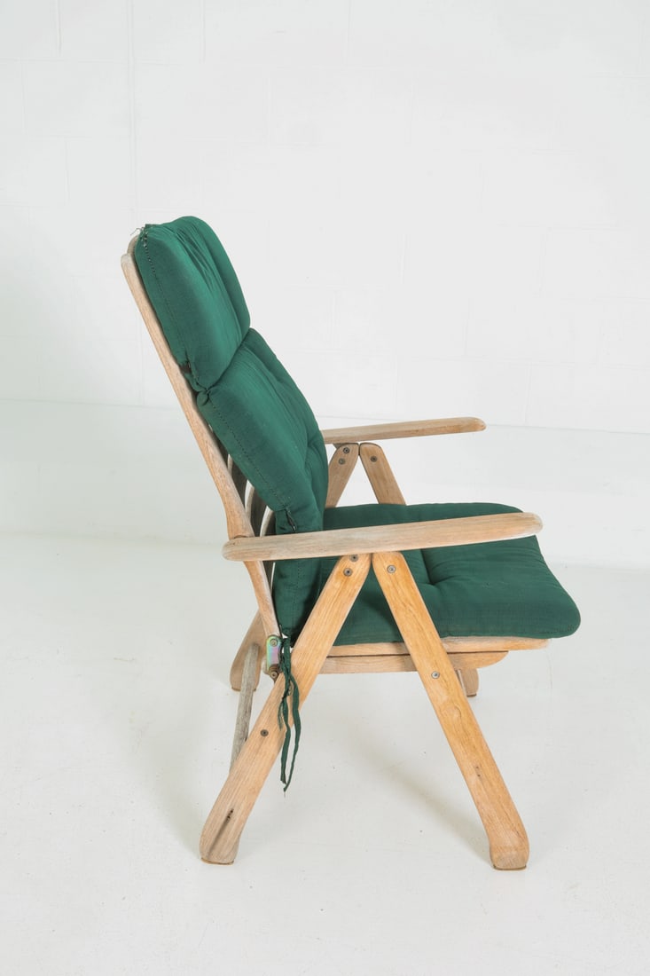 BROWN JORDAN MISSION TEAK TABLE & CHAIRS - 15