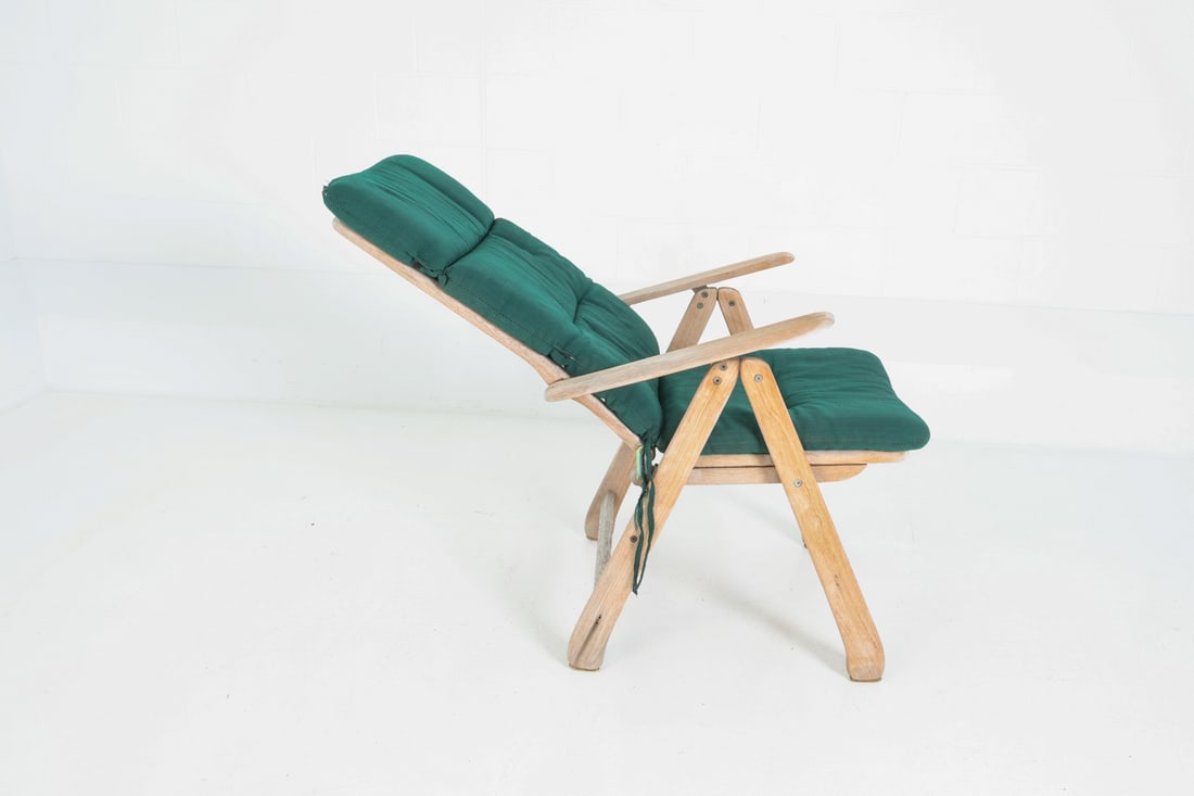 BROWN JORDAN MISSION TEAK TABLE & CHAIRS - 16