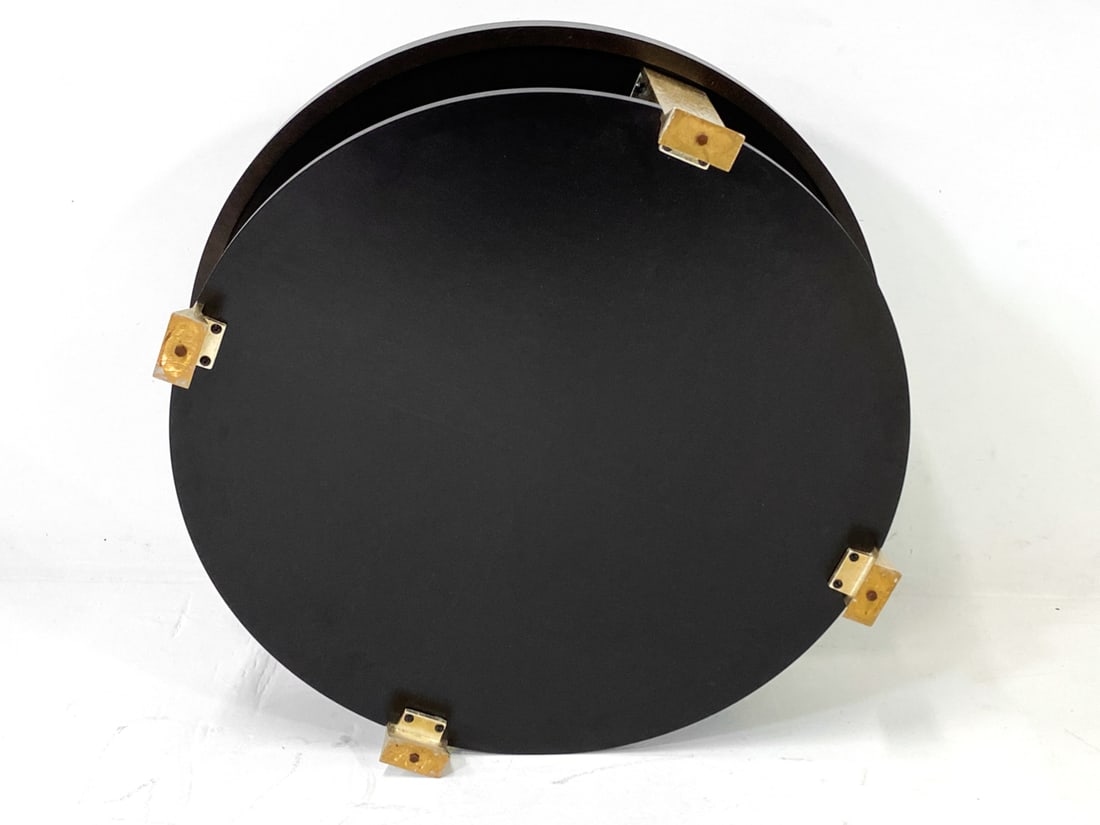 CONTEMPORARY EBONIZED COFFEE TABLE - 9