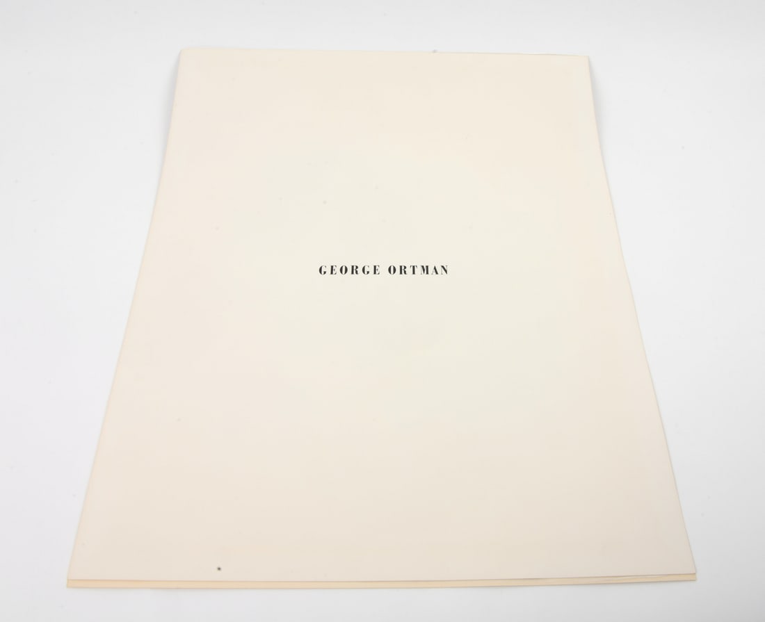 GEORGE ORTMAN SILKSCREEN - 2