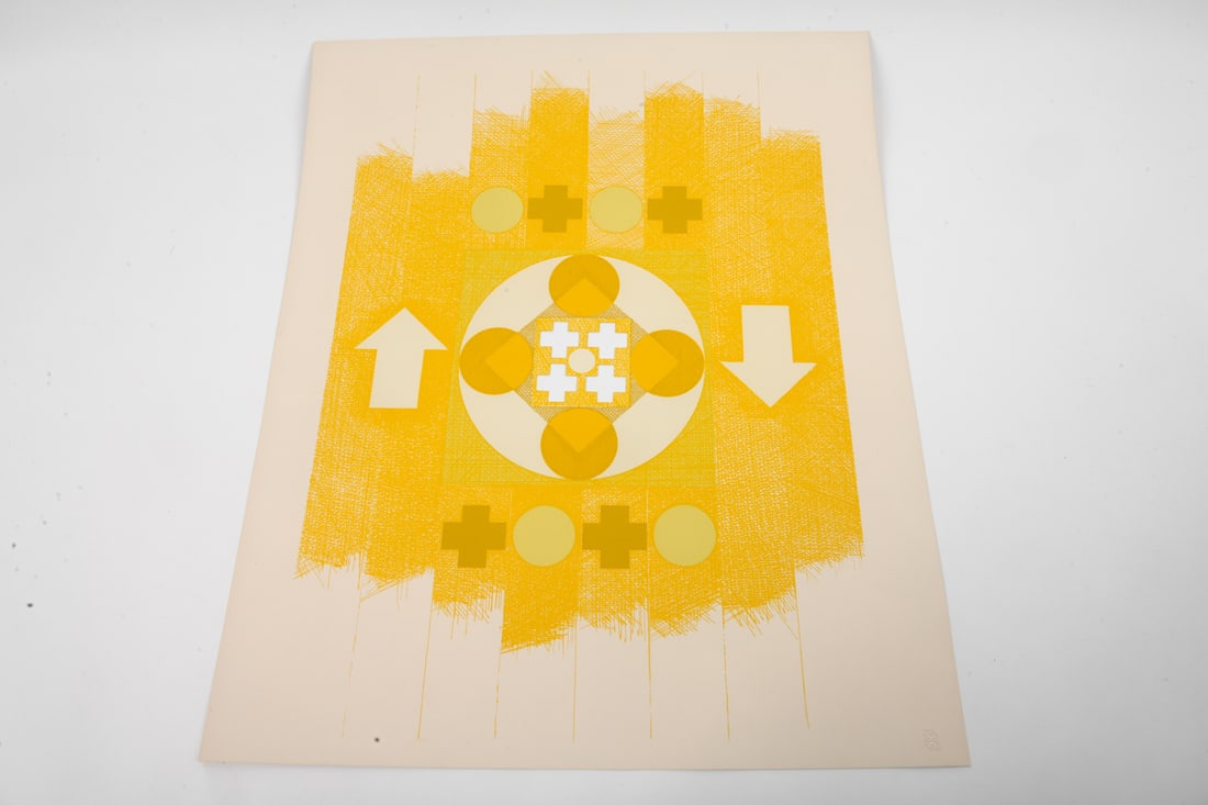 GEORGE ORTMAN SILKSCREEN - 5