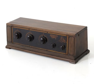ANTIQUE MIRACO ULTRA 5 TUBE RADIO RECEIVER C. 1926