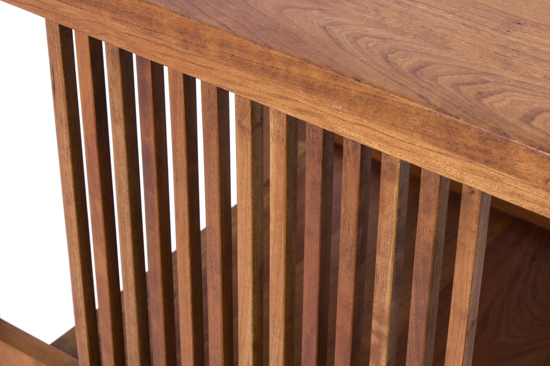 STICKLEY SPINDLE CHERRY SIDE TABLE MODEL 747 - 10