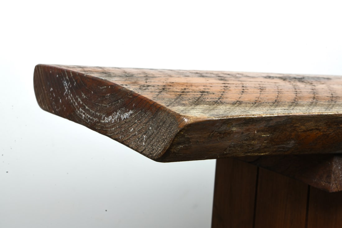 SCANDINAVIAN RUSTIC PINE BENCH - 3