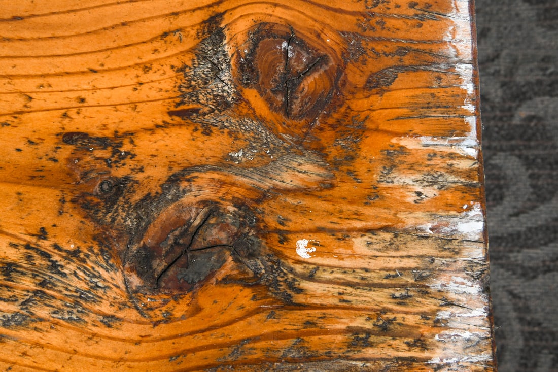 SCANDINAVIAN RUSTIC PINE BENCH - 8