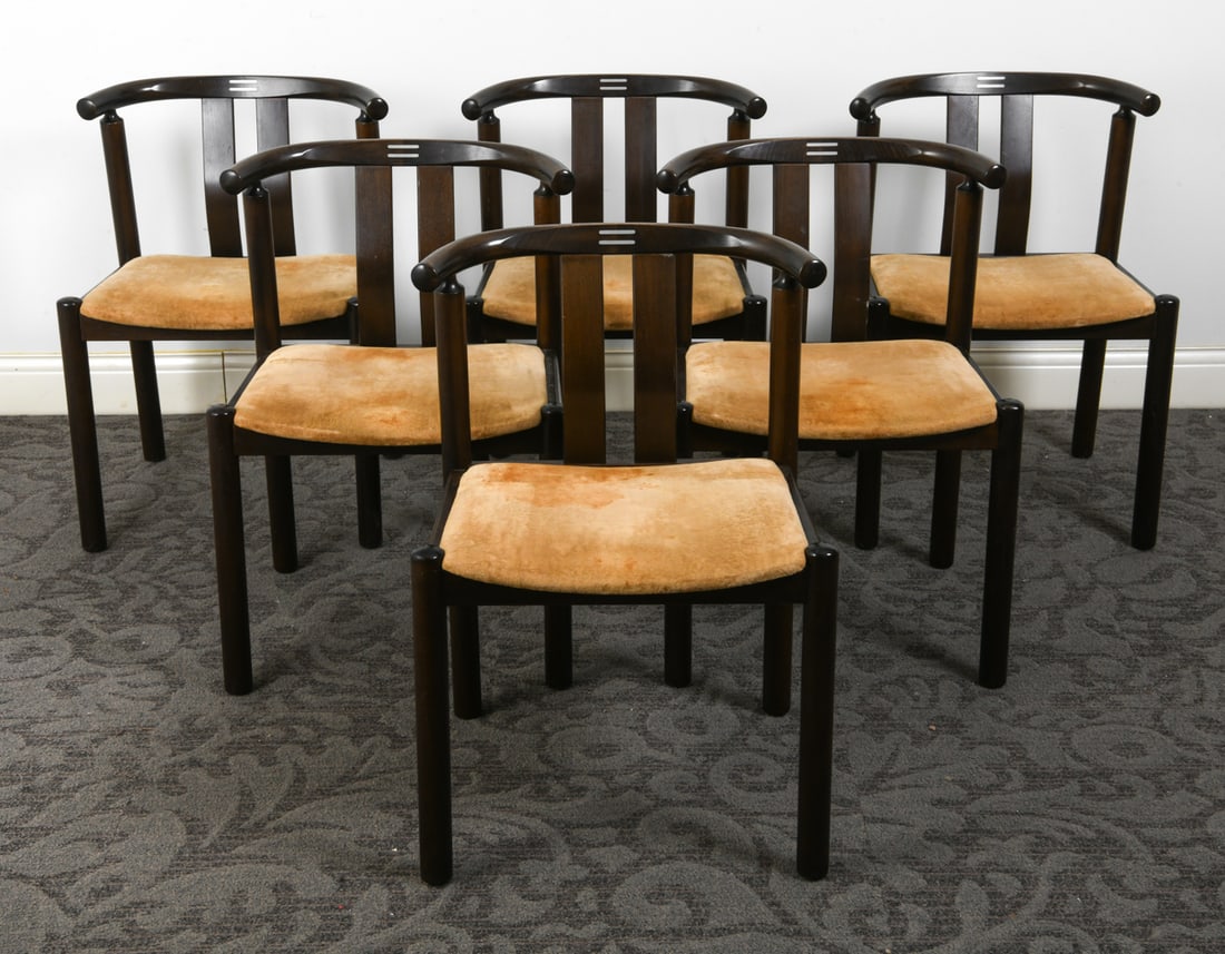 HANS J FRYDENDAL 'CLEOPATRA' DINING CHAIRS C. 1970 (1 of 15)