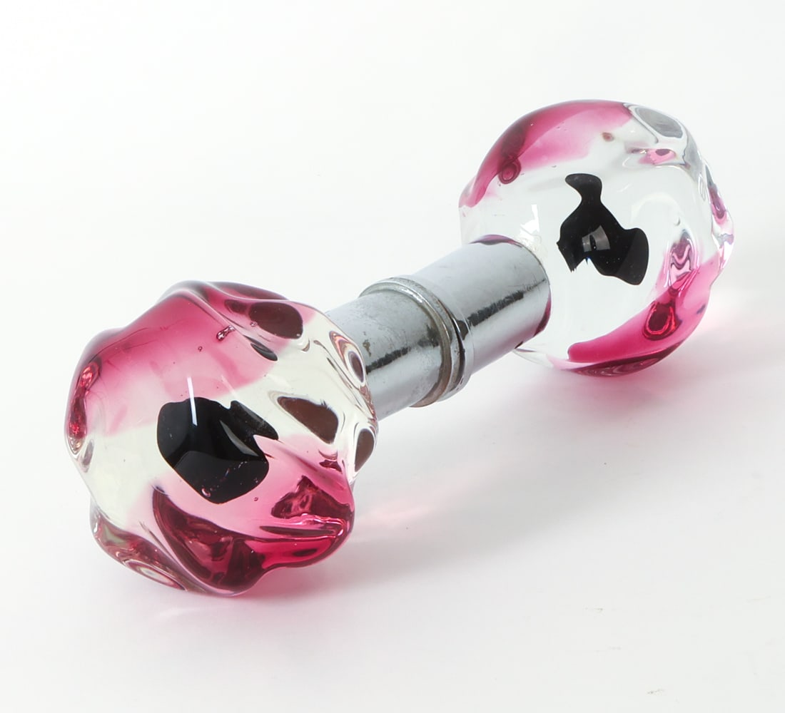 SALVIATI ITALIAN MURANO GLASS GLASS DOOR HANDLES (1 of 10)