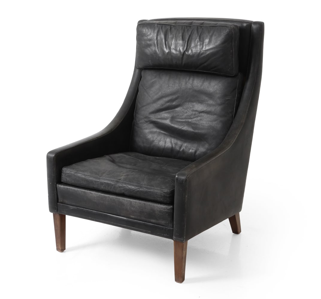 ATTR. GEORG THAMS DANISH LEATHER LOUNGE CHAIR (1 of 15)