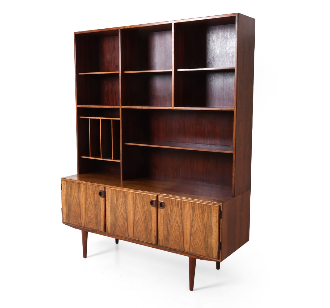 SVEN ELLEKAER DANISH ROSEWOOD BOOKCASE CABINET (1 of 20)
