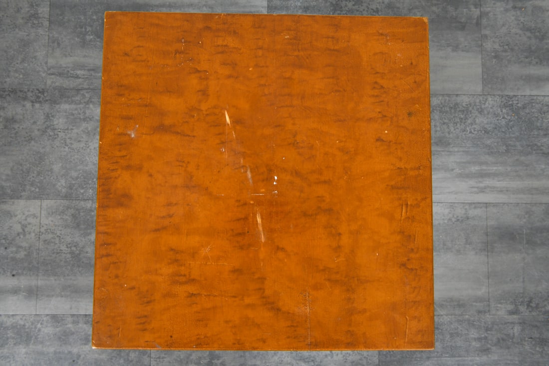 SCANDINAVIAN BEECH SIDE TABLE C. 1970S - 5