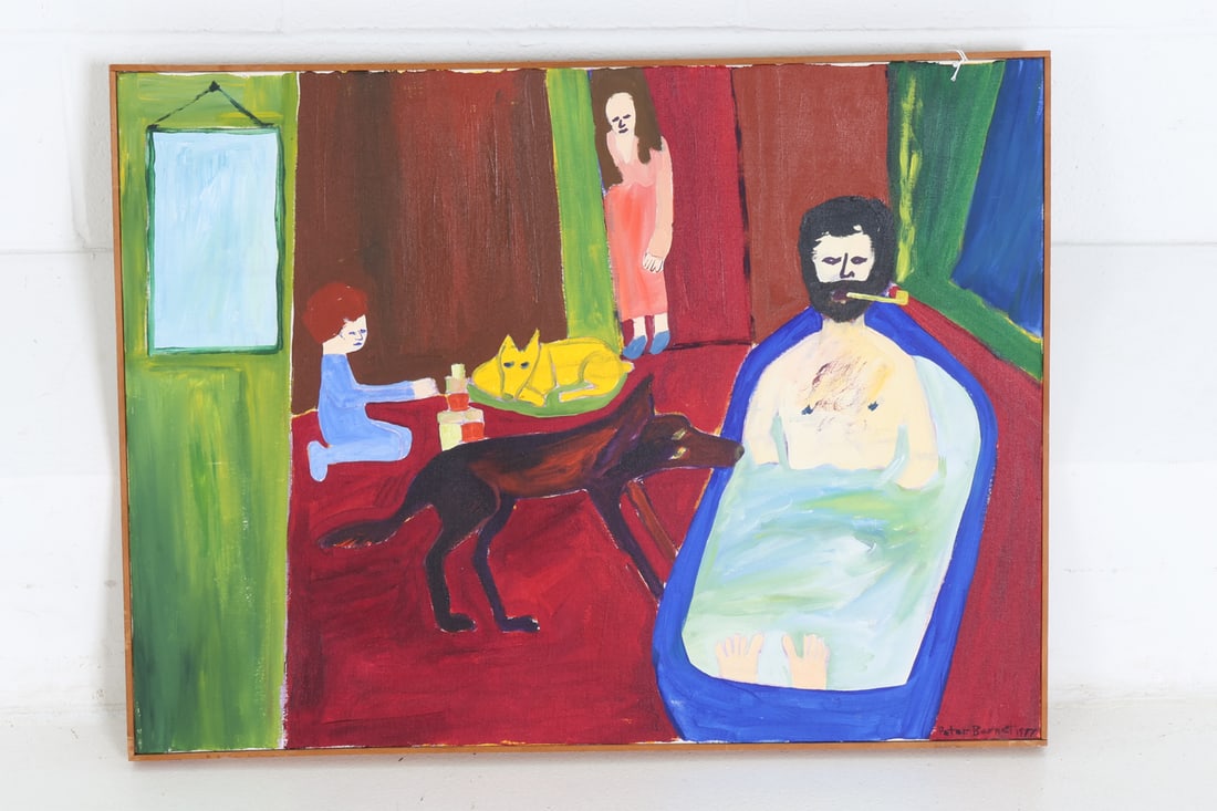 PETER BARNET (20TH C.) A/C - 2