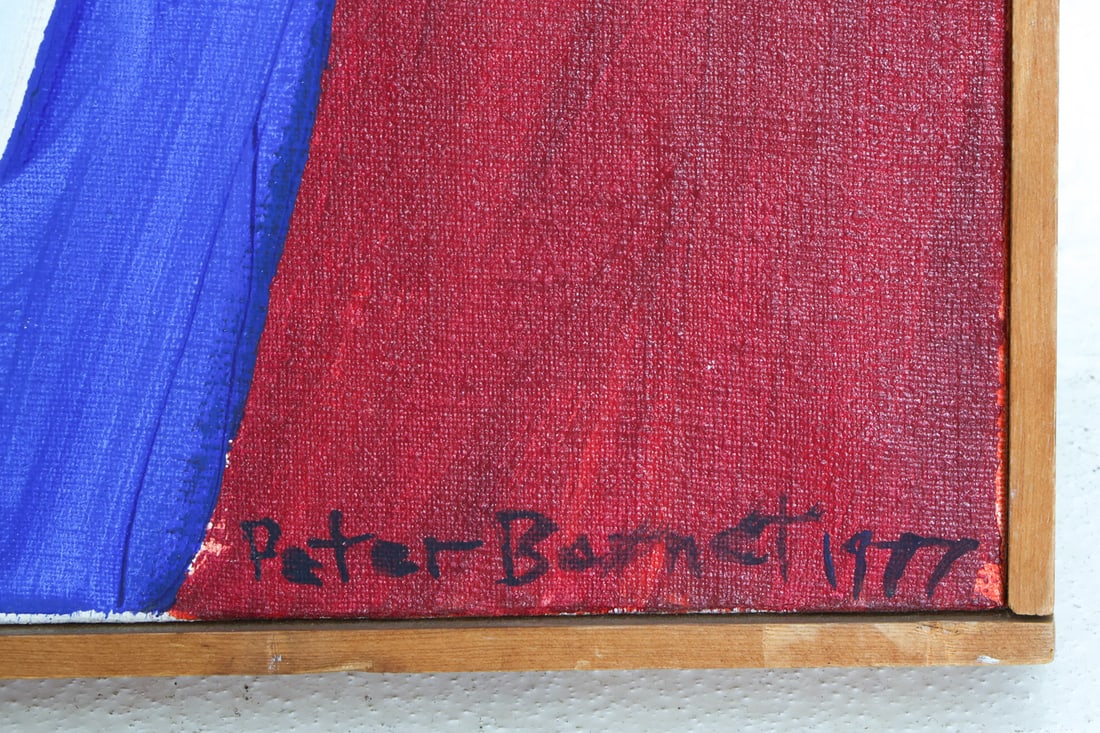 PETER BARNET (20TH C.) A/C - 9