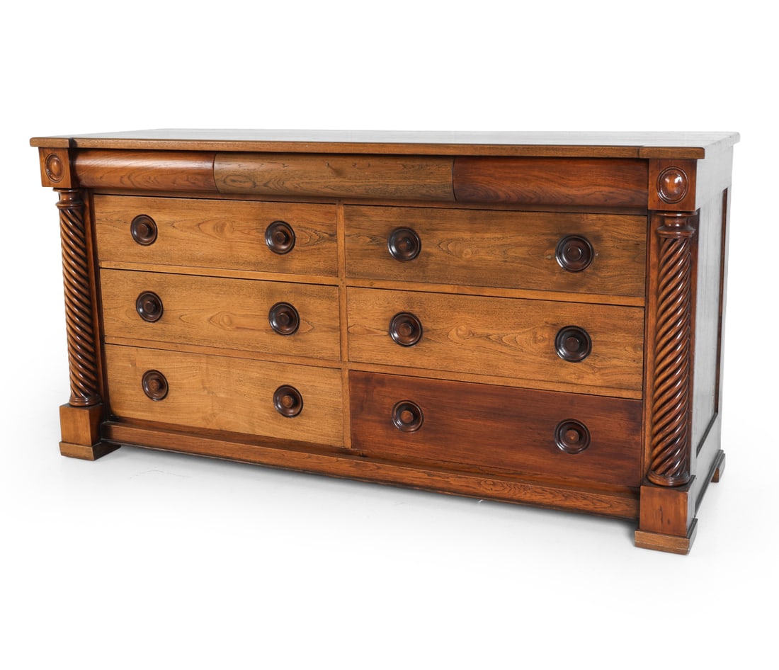 JACOBEAN REVIVAL STYLE SIDEBOARD CHEST (1 of 17)