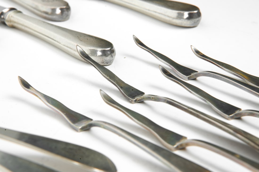 GORHAM STERLING SILVER FLATWARE SET - 13