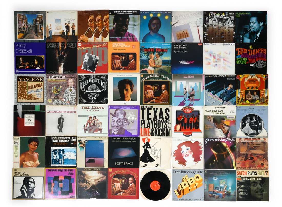 GROUPING OF VINTAGE JAZZ VINYL RECORDS (1 of 12)
