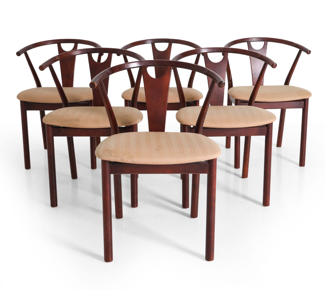(6) KARL HOFFER-LARSEN MODEL 600 DINING CHAIRS (1 of 15)