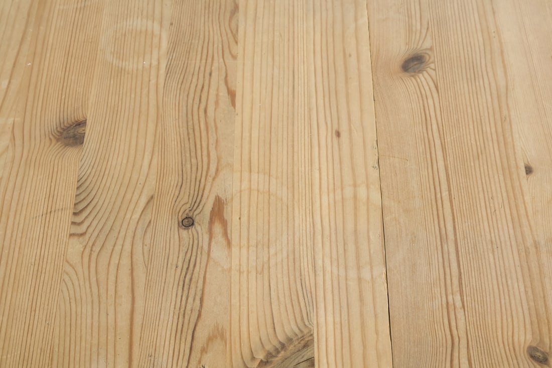 DANISH PINE EXTENDING DINING TABLE C. 1970S - 12