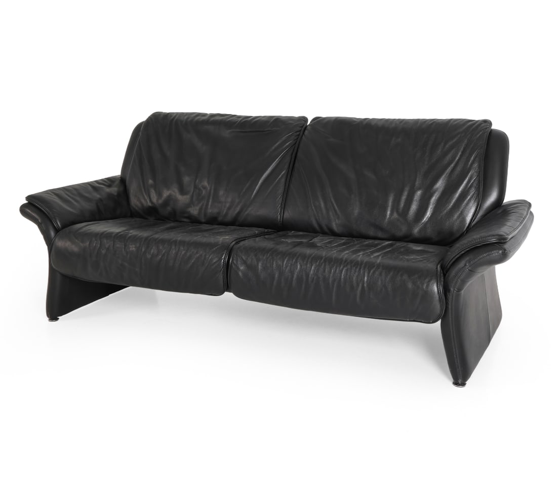 DE SEDE STYLE SWISS LEATHER SOFA C. 1970S (1 of 18)