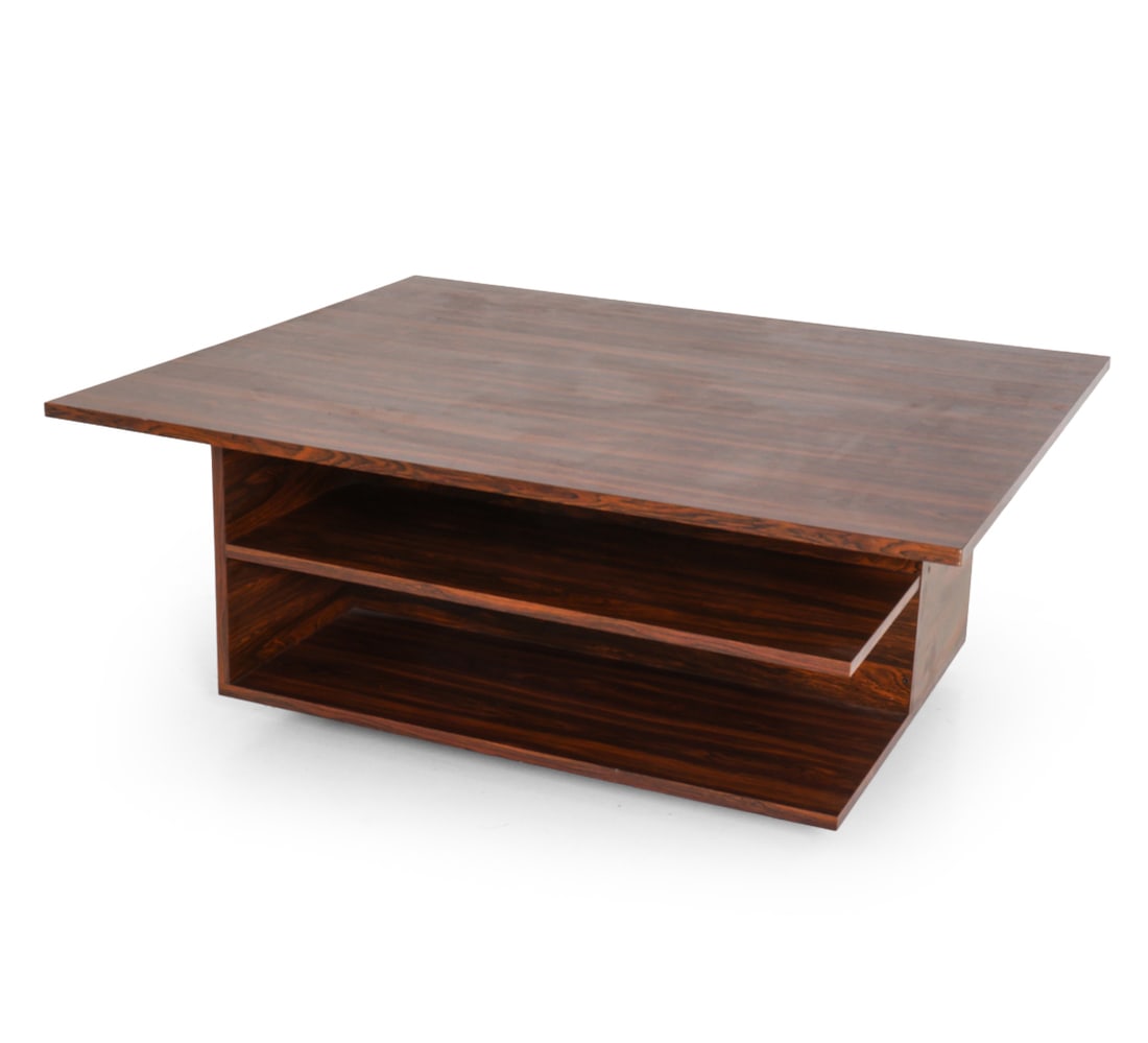 SAPORITI STYLE ROSEWOOD COFFEE TABLE C. 1960S (1 of 14)