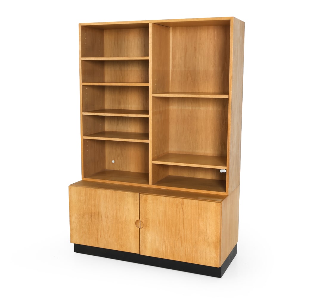 SVEN ELLEKAR FOR BRAMIN DANISH OAK BOOKCASE 1960S (1 of 18)
