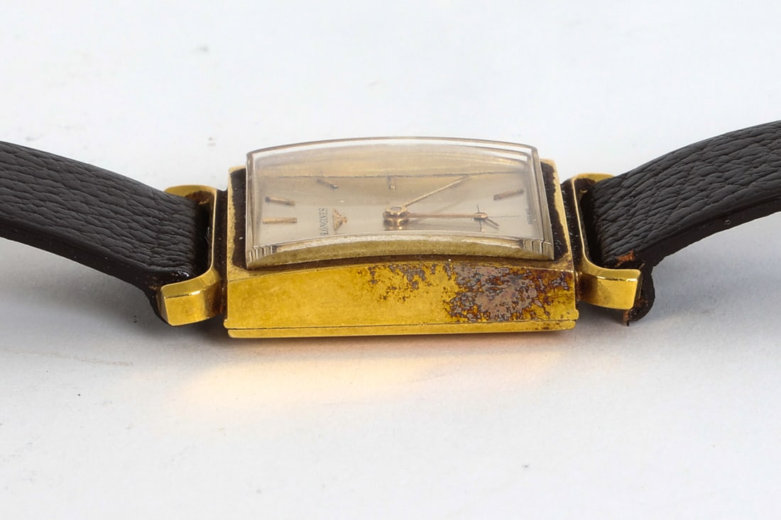 LONGINES 18K GOLD WATCH - 11