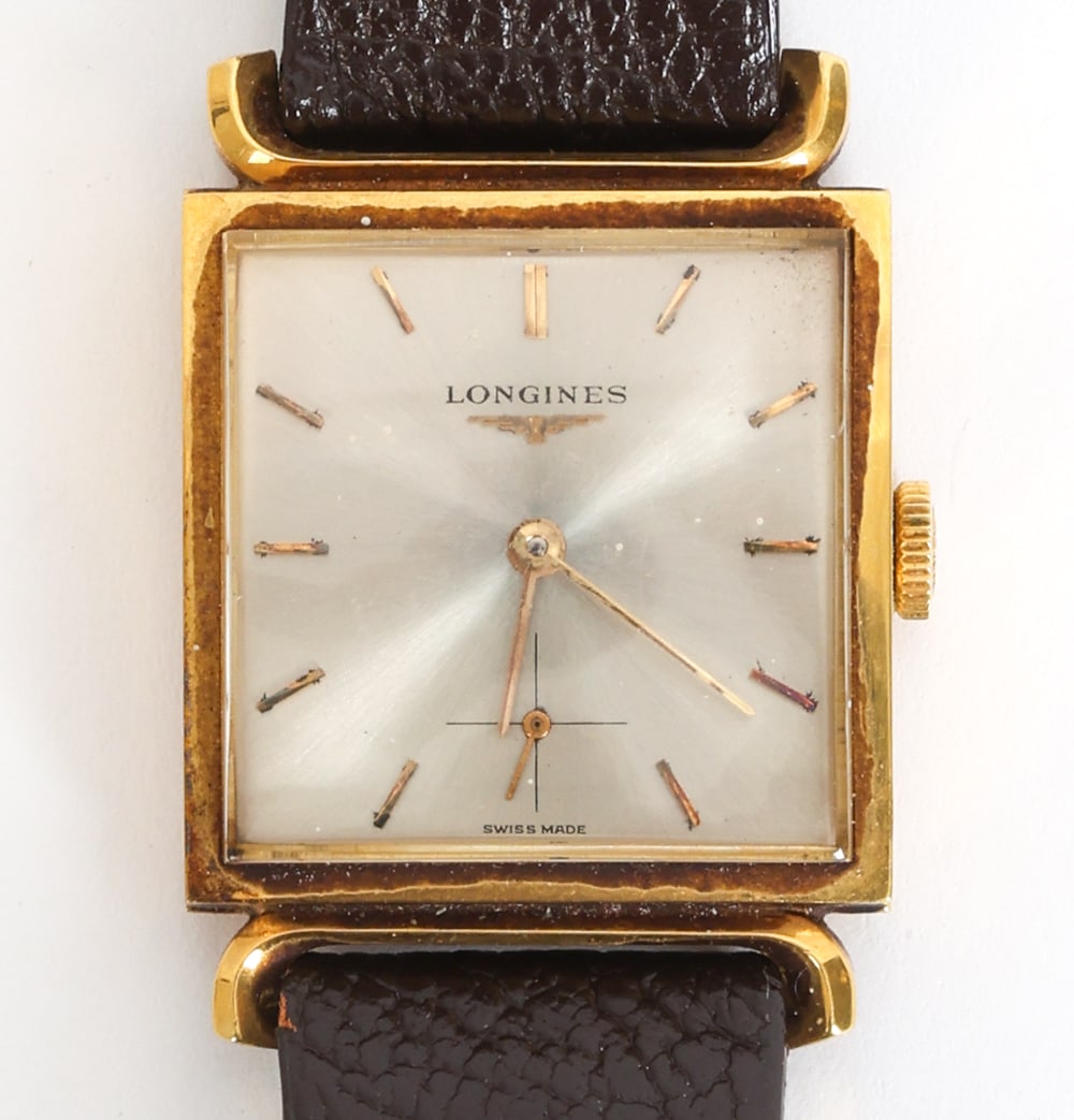LONGINES 18K GOLD WATCH - 3