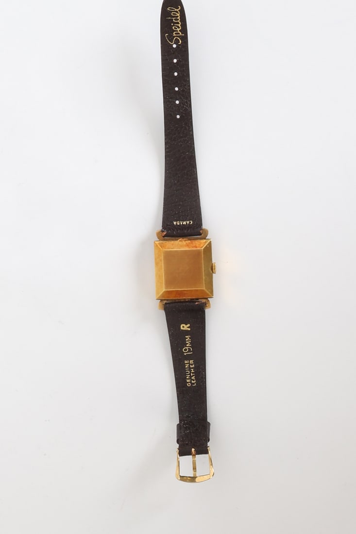 LONGINES 18K GOLD WATCH - 6