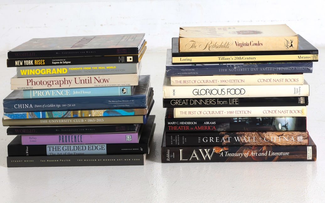 COFFEE TABLE BOOKS INCL TIFFANY, FOOD, PHOTOGRAPHY (1 of 8)