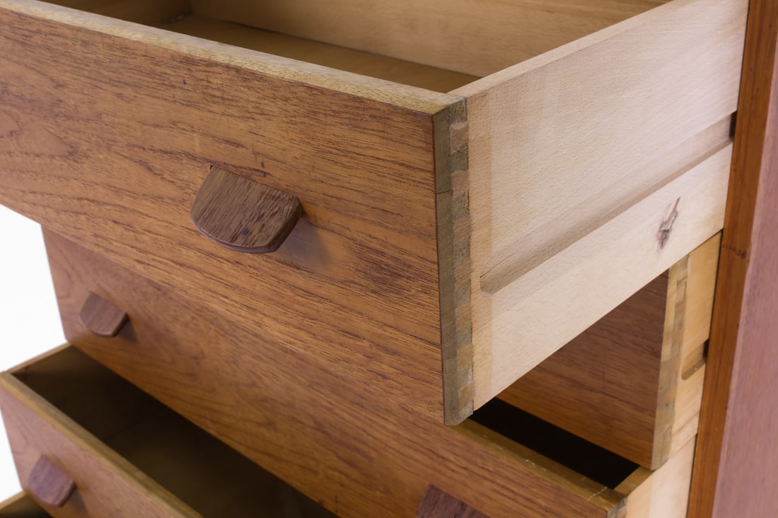 ATTR. POUL VOLTHER TEAK CHEST OF DRAWERS 1960S - 10