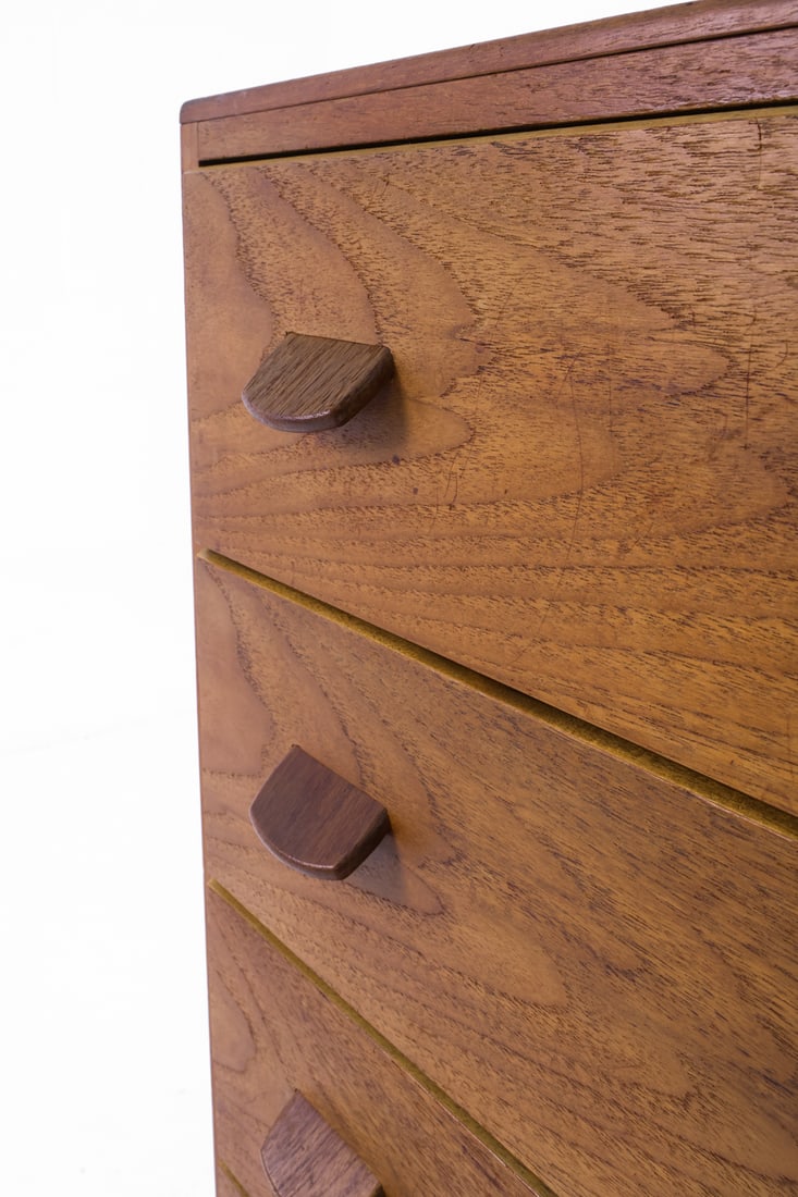 ATTR. POUL VOLTHER TEAK CHEST OF DRAWERS 1960S - 11