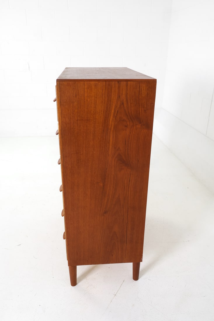 ATTR. POUL VOLTHER TEAK CHEST OF DRAWERS 1960S - 5