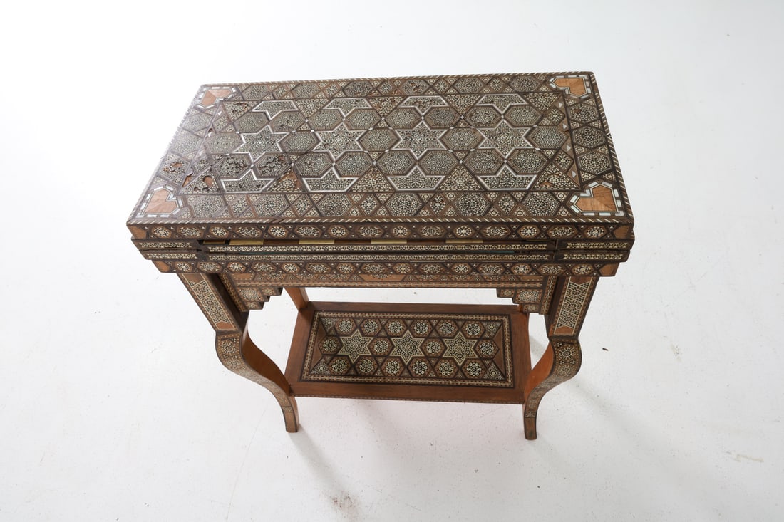 DAMASCUS CHESS AND BACKGAMMON GAMES TABLE - 15