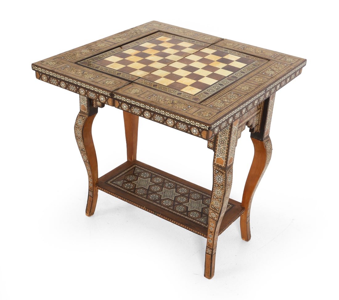 DAMASCUS CHESS AND BACKGAMMON GAMES TABLE (1 of 16)