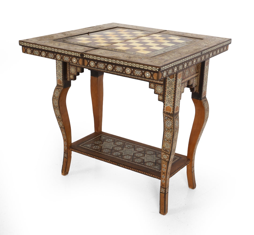 DAMASCUS CHESS AND BACKGAMMON GAMES TABLE - 3
