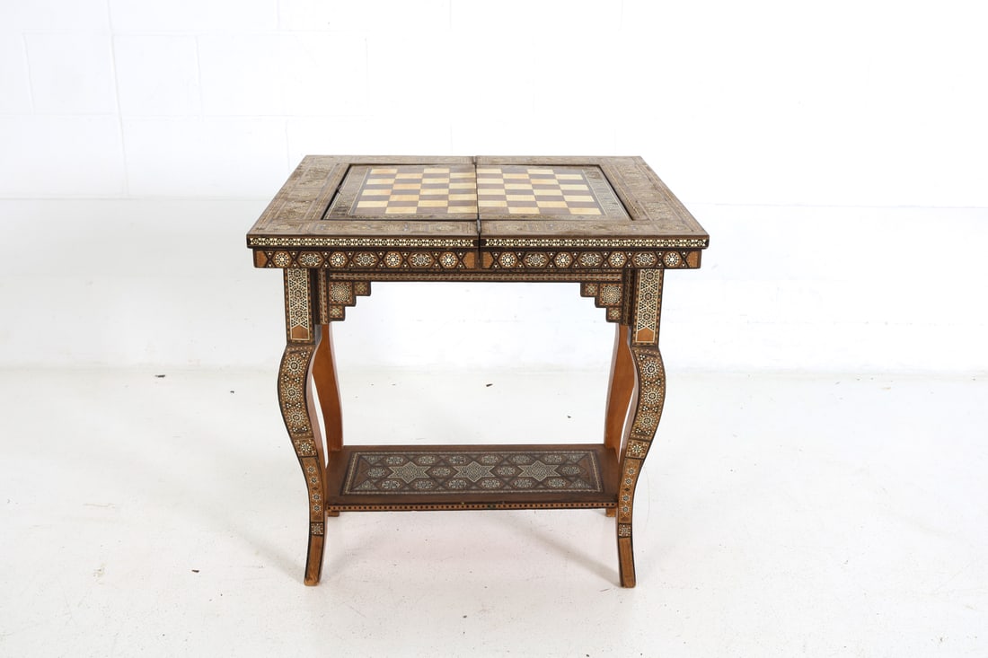 DAMASCUS CHESS AND BACKGAMMON GAMES TABLE - 4