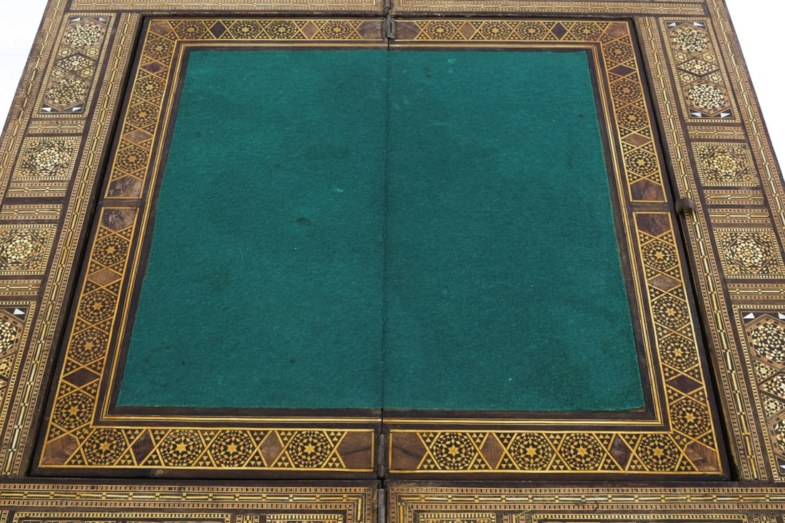 DAMASCUS CHESS AND BACKGAMMON GAMES TABLE - 7