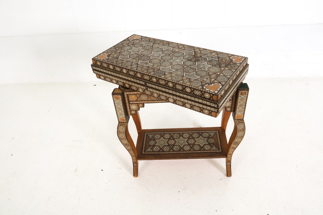 DAMASCUS CHESS AND BACKGAMMON GAMES TABLE - 9