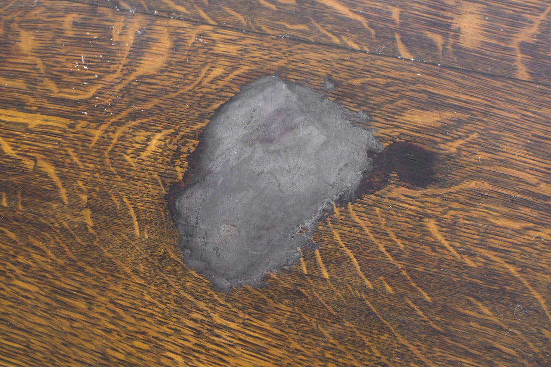 DANISH OAK EXPANDING DINING TABLE - 11