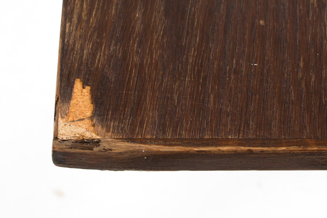 DANISH OAK EXPANDING DINING TABLE - 9