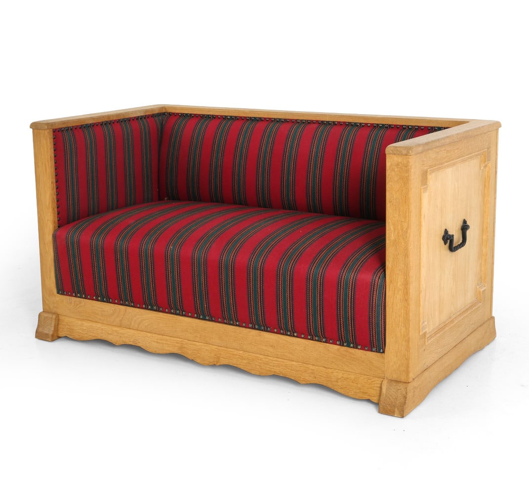 DANISH OAK SOFA C. 1970S (1 of 18)