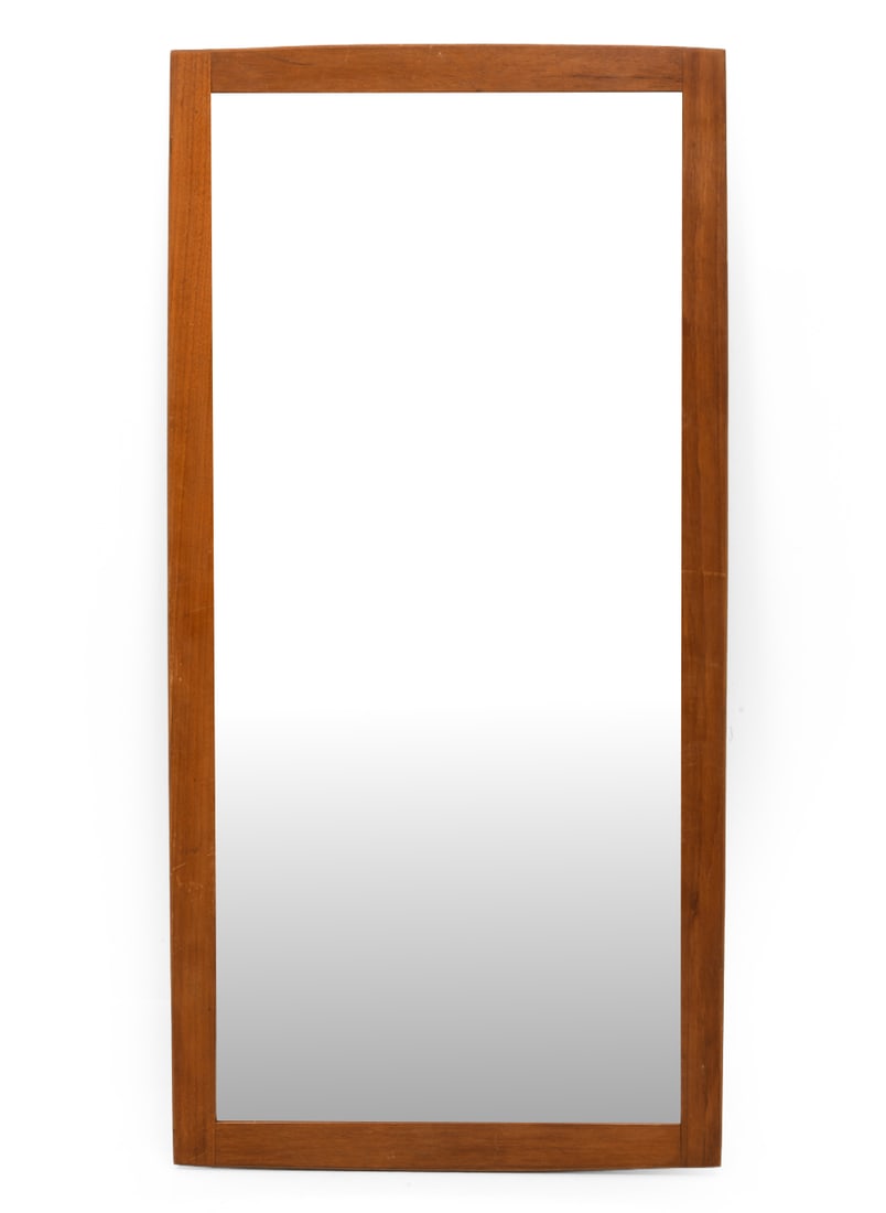 DANISH MID-CENTURY TEAK MIRROR (1 of 5)