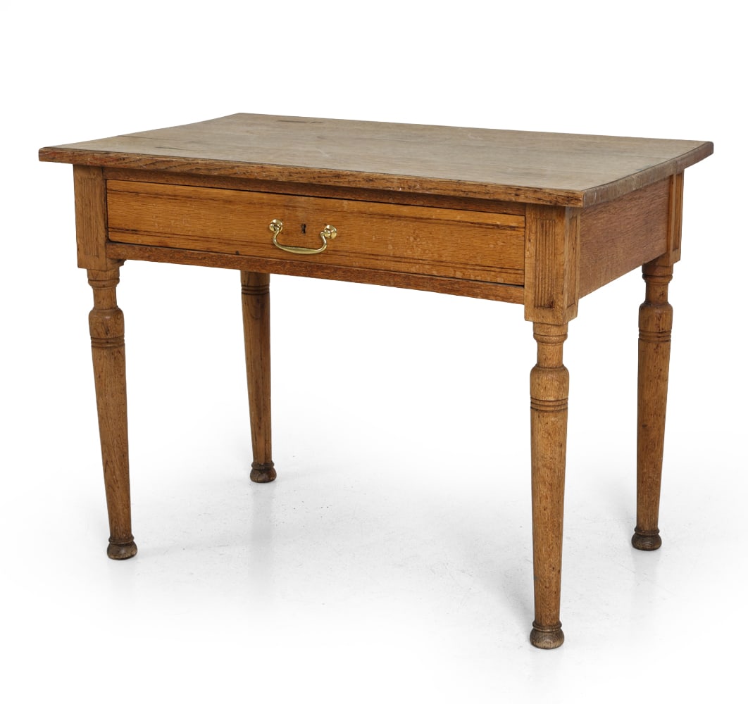 ANTIQUE OAK DESK (1 of 15)