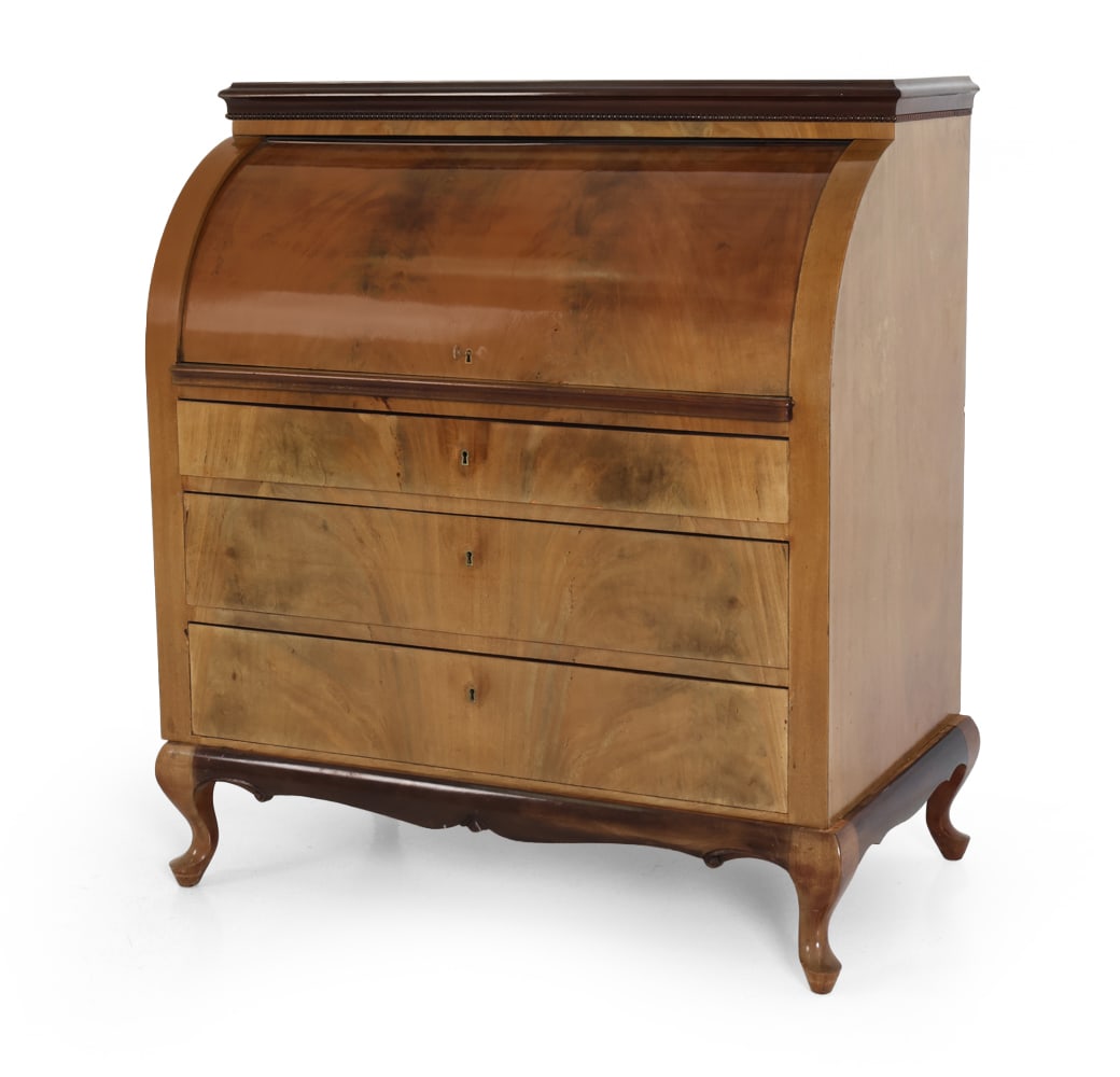 BIEDERMEIER STYLE SWEDISH SECRETARY CHEST (1 of 17)
